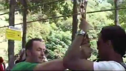 Turistlerin yeni gözdesi zipline