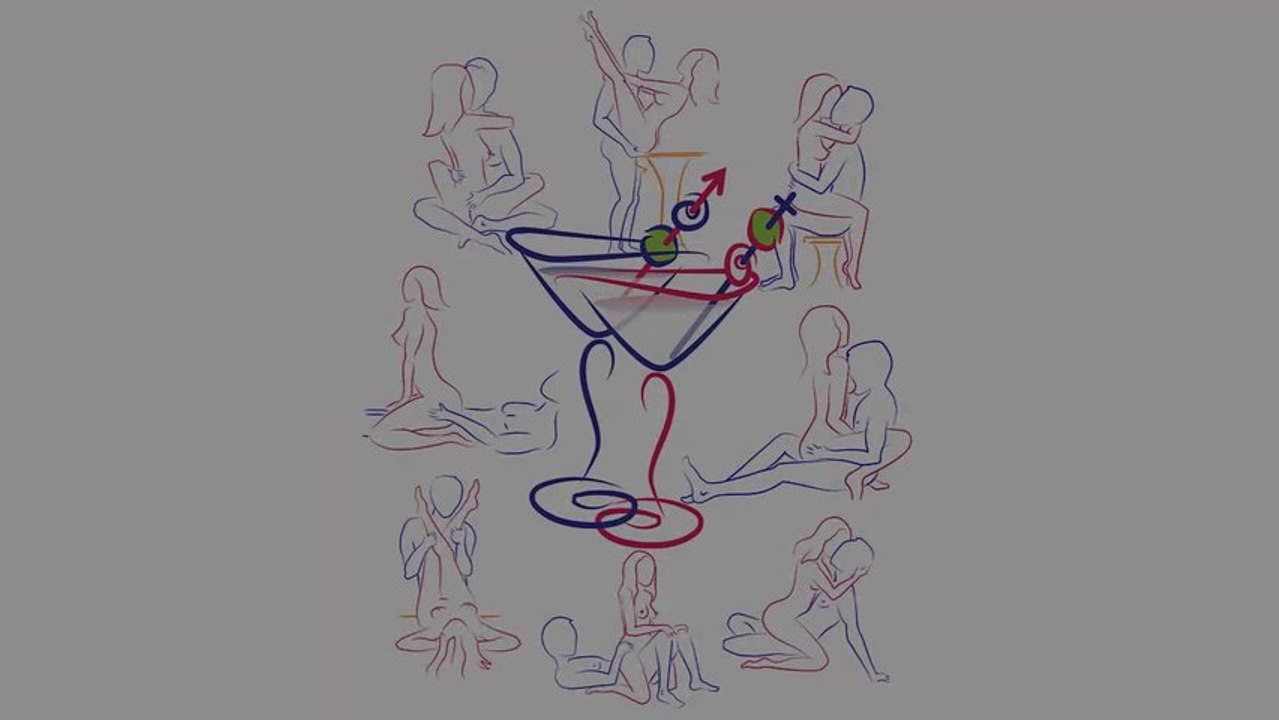 Kamasutra Positions with Seductive Cocktails