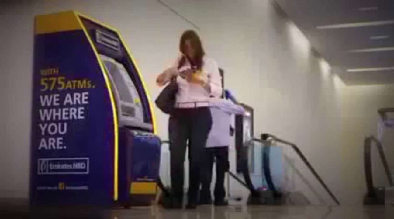 Emirates NBD Traveling ATM in Dubai