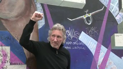 L'ex-Pink Floyd Roger Waters pour la sauvegarde du Mur de Berlin