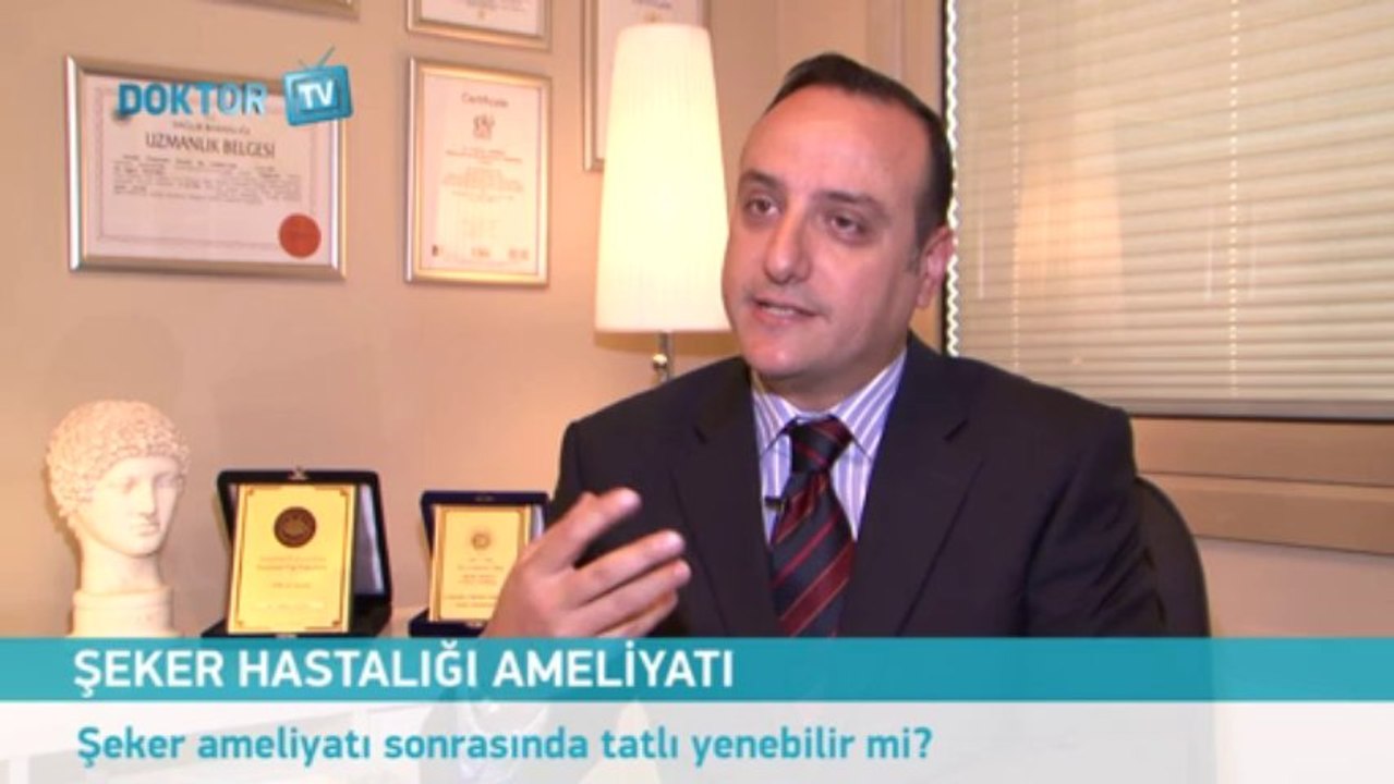 Şeker ameliyatı sonrasında tatlı yenebilir mi?