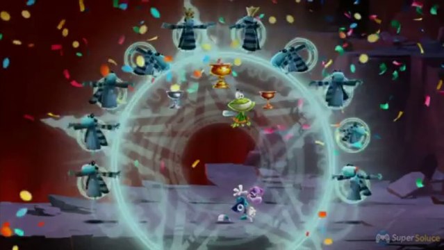 Soluce Rayman Legends : Poursuite dans la lave