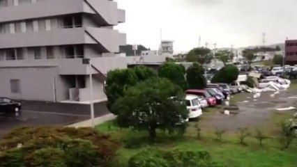 Tornado golpea a Japón