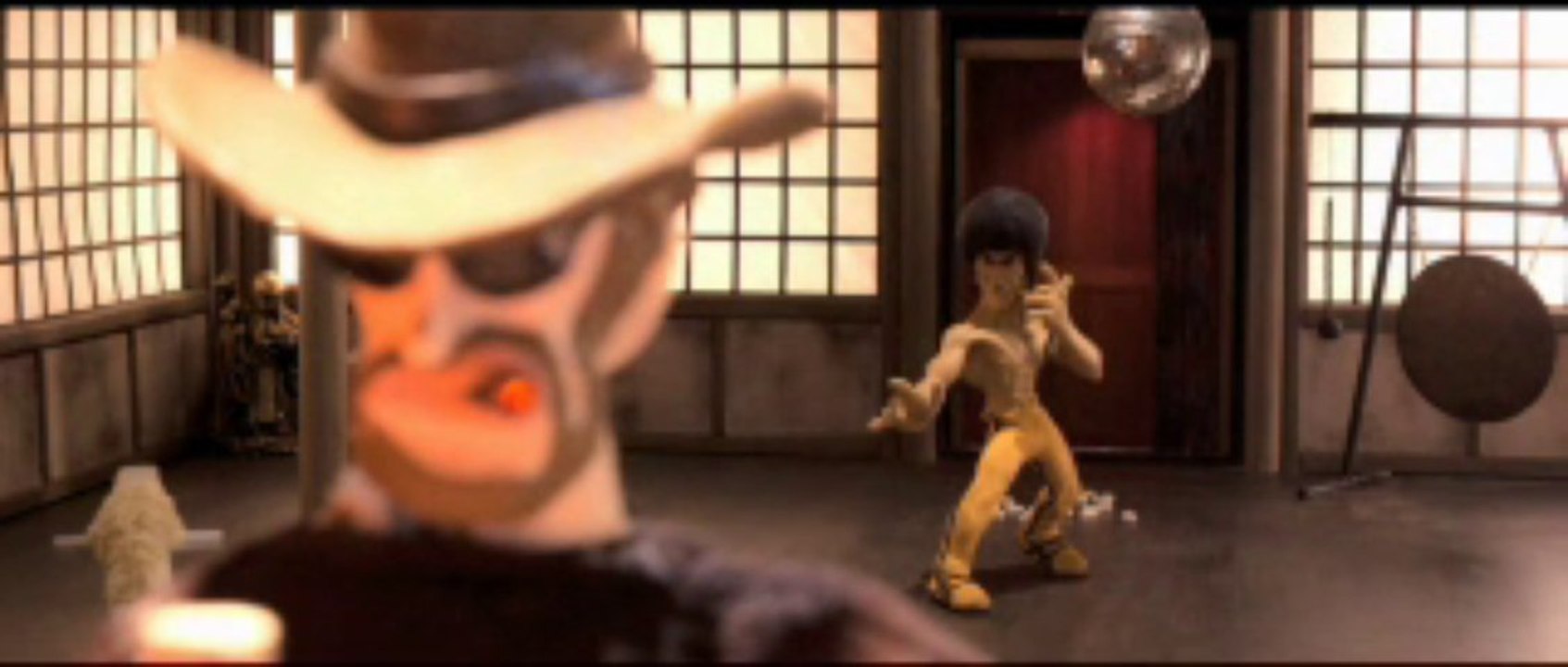 GAME-OVER-DEATH-(ENGLISH-VERSION)-BRUCE-LEE-vs-CLINT-EASTWOOD-stop-motion