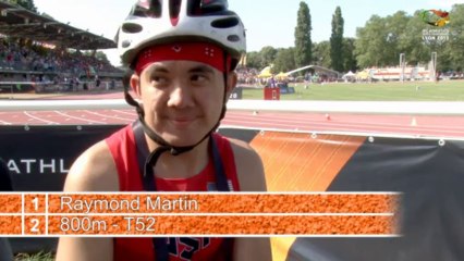 Raymond Martin - 800m hommes - T52