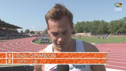 Evan O'Hanlon - 100m hommes - T38