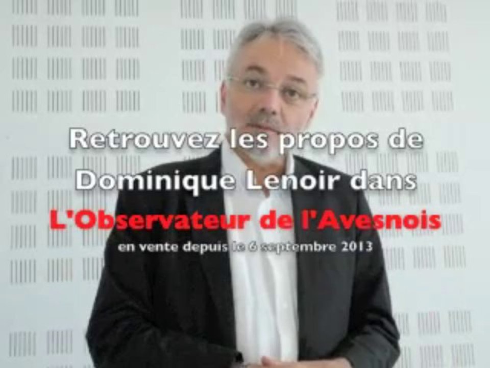 Départ de Daniel Lenoir, directeur de l'ARS Nord-Pas de Calais