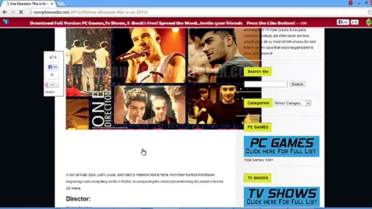 Watch One Direction: This Is Us (2013) Movie Online in HD