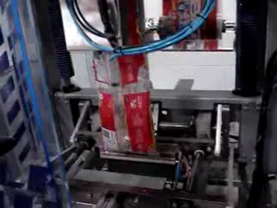 Embalando farinha de milho Flocada