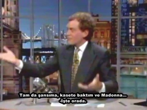 Madonna The Late Show with David Letterman 1994 ( Teaser 2)