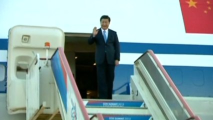 China's Xi arrives in Russia for G20 summit