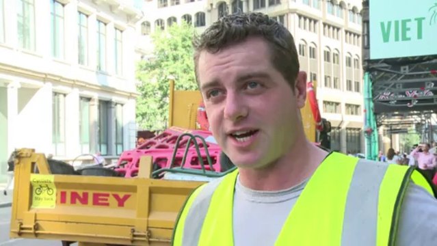 Londres: l'effet de loupe créé par un gratte-ciel devient une attraction