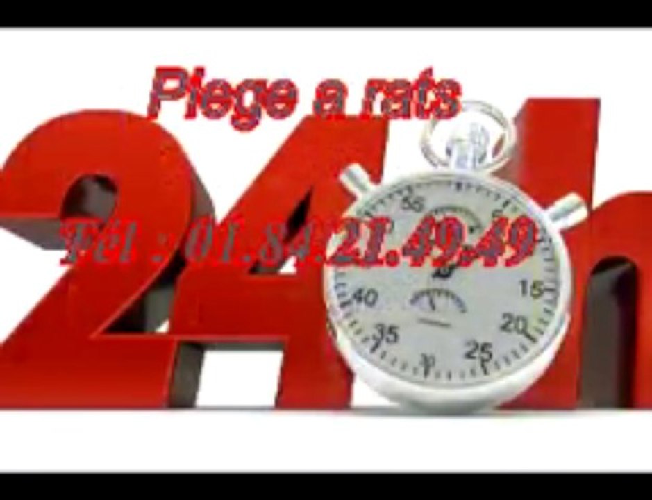 Piege a rats Tél : 01.84.21.49.49