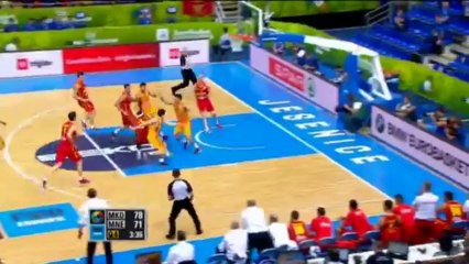 Highlights F.Y.R.Ο.M-Montenegro EuroBasket 2013