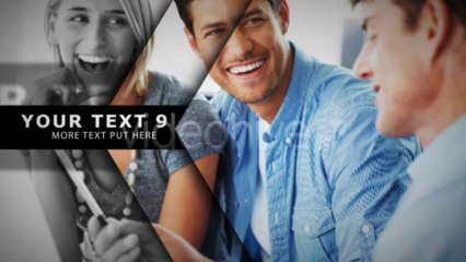 Slides BW and Color - After Effects Template