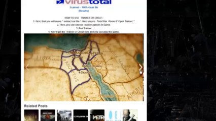 Total War Rome II Trainer Download