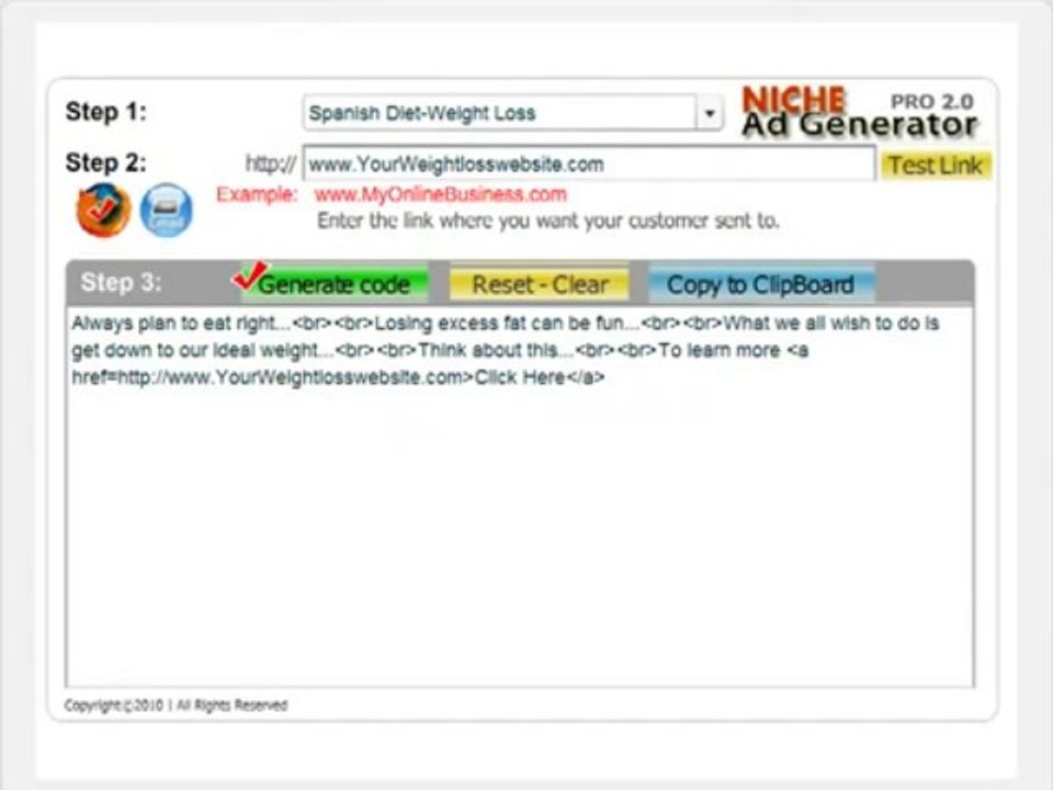 Niche Ad Generator Pro