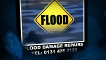 Flood Damage Insurance Repairs Edinburgh, Fire and Flood Restoration Contractors  0131 476 2122
