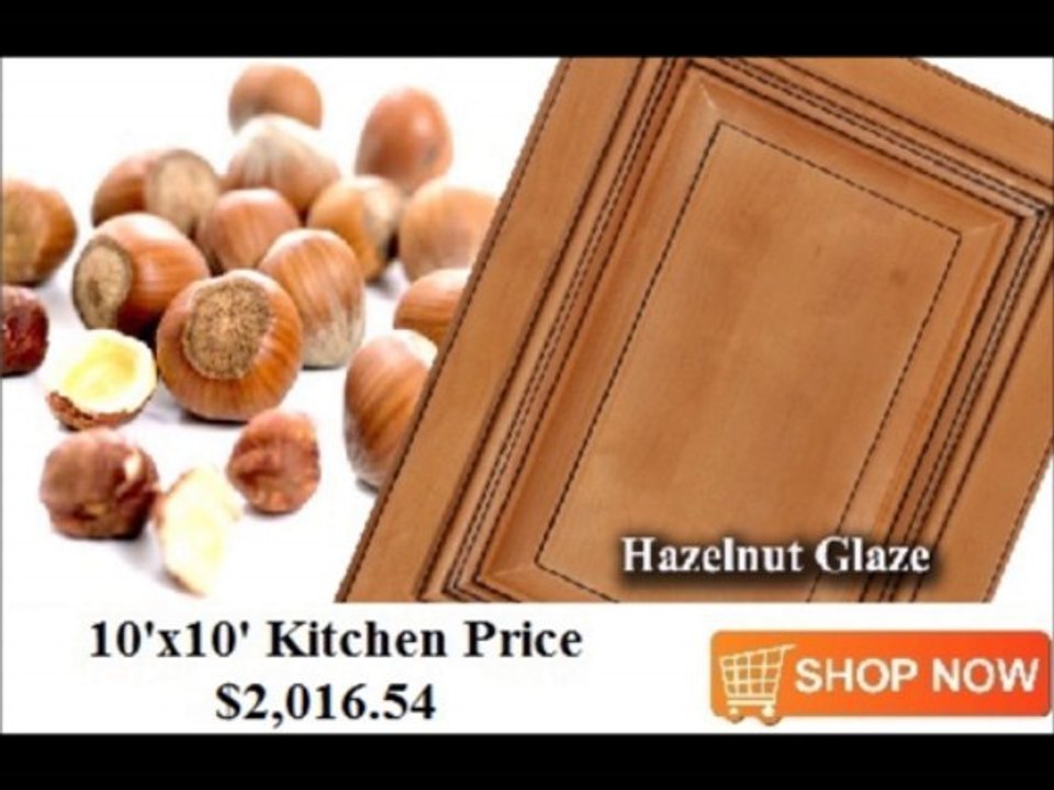 Hazelnut Glaze Cabinets from ShopRTACabinets.com
