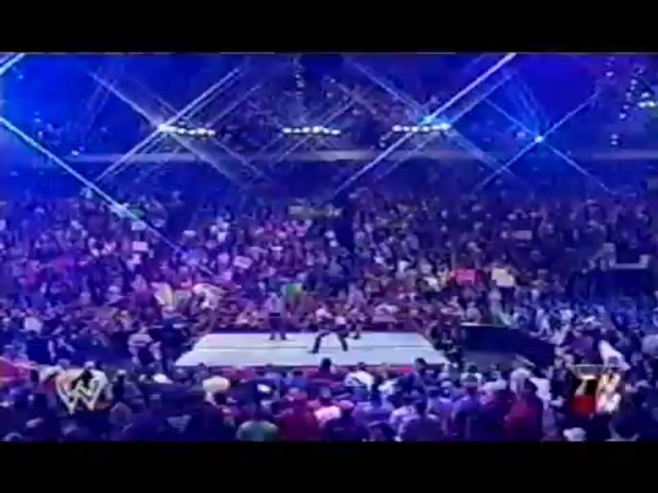 Steven Richards & Victoria vs. Test & Trish Stratus w/Stacy Keibler