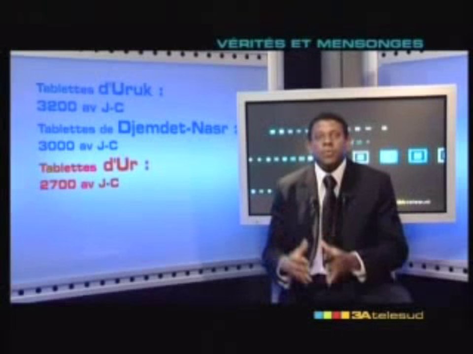 ' Afrique, Berceau De L'Ecriture ' ( Dans L'Emission Vérités Et Mensonges )