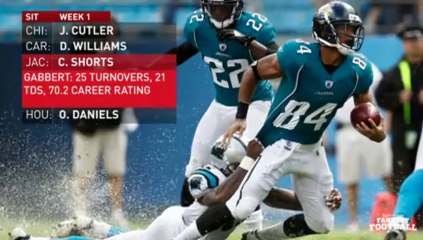 Fantasy Football Start Sit Week One