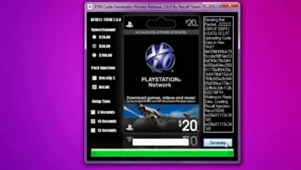 ★★★★★PSN CODE GENERATOR WORKING PROOF 100%