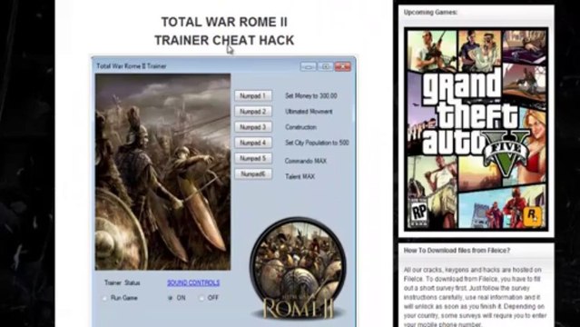 Total War Rome II Trainer TELECHARGER - video Dailymotion