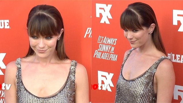 Katie Aselton Loves Posing for Photographers at The League Season 5 Premiere