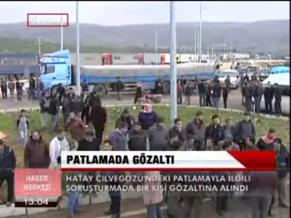 PATLAMADA GÖZALTI