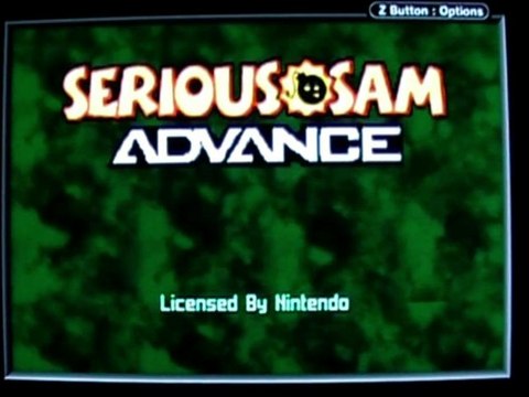 First Level - PrIm - Serious Sam Advance - Gameboy Advance