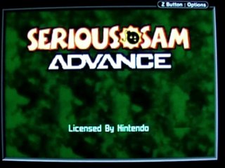 First Level - PrIm - Serious Sam Advance - Gameboy Advance