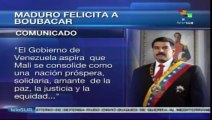 Gobierno de Venezuela felicita al pueblo de Mali por jornada electoral