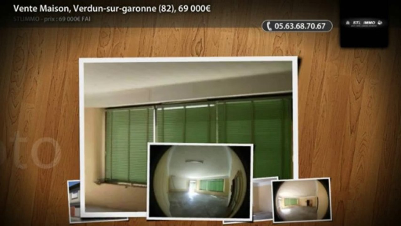 Vente Maison, Verdun-sur-garonne (82), 69 000€