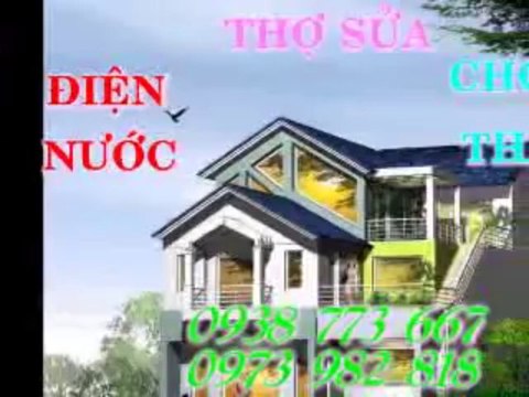 *chiên* THO, SUA DUONG ONG NUOC TAI O TPHCM 0938**773**667