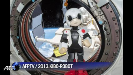 Japan's robo-astronaut takes 'one small step...'