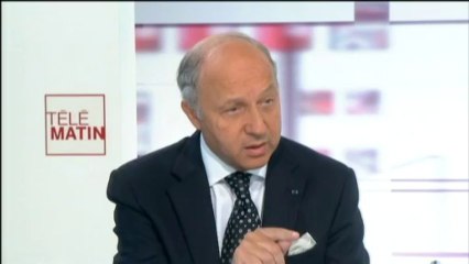 Syrie : la Russie est en pleine "contradiction" selon Laurent Fabius