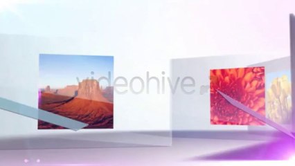 Glass Slide Presentation - After Effects Template