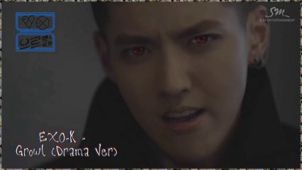 EXO-K - Growl (으르렁) (Drama Ver)  k-pop [german sub]