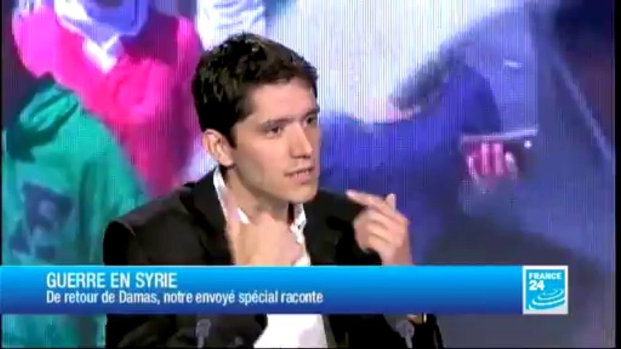 L'ENTRETIEN - Antoine Mariotti, journaliste FRANCE 24 de retour de Syrie