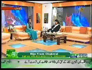 Asma Mustafa Khan, Subhe Nau, 5th September 2013, Interviewing Katrina Hussain - part-2