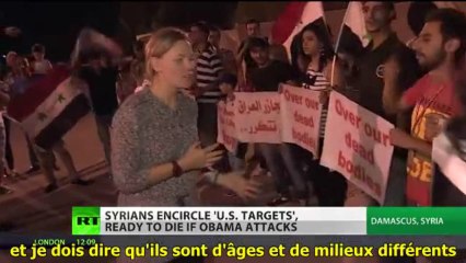 RT. Des boucliers humains autour des sites stratégiques en Syrie S/T
