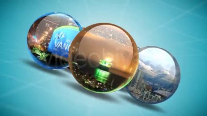 Glass Orbs Opener - After Effects Template