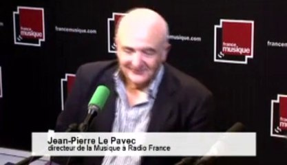 Jean-Pierre Le Pavec - La Matinale - 05-09-13