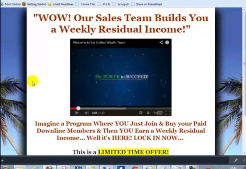 Unified Wealth Team Review - I Will Place People Under You