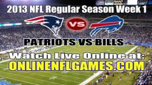 Watch New England Patriots vs Buffalo Bills Live NFL Streaming Online