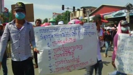 Garment workers protest for fair pay