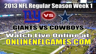 Watch New York Giants vs Dallas Cowboys Live NFL Streaming Online