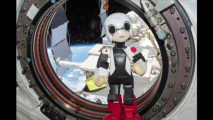 الروبوت الياباني كيروبو ينطق كلماته الاولى في الفضاء