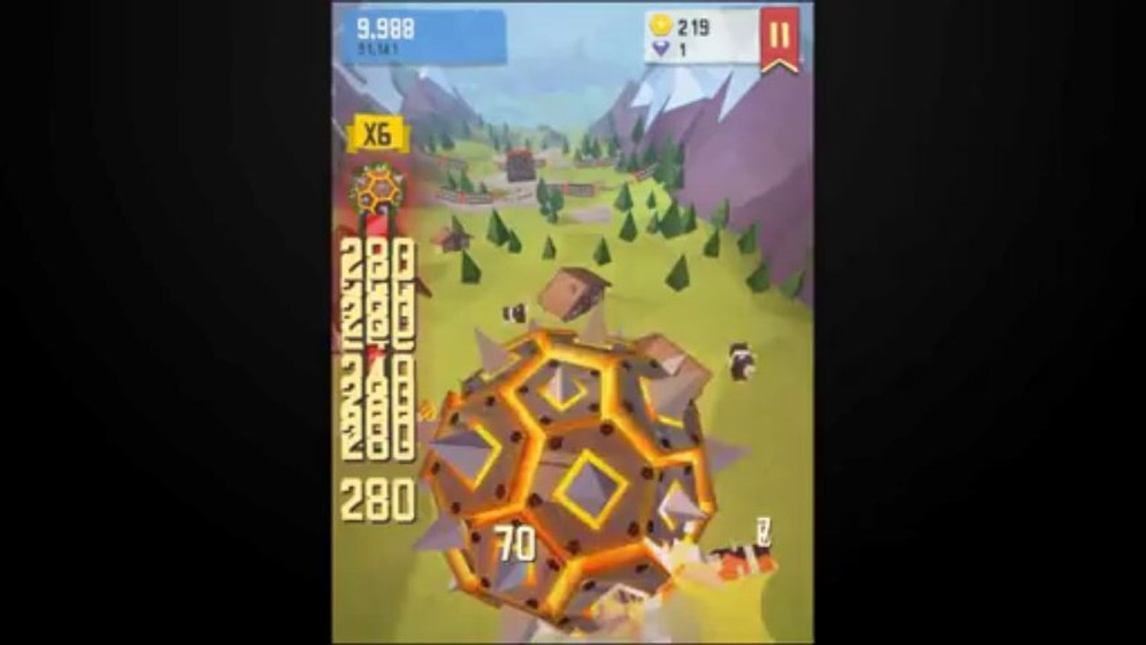 Giant Boulder of Death - iPhone & iPad Gameplay Video